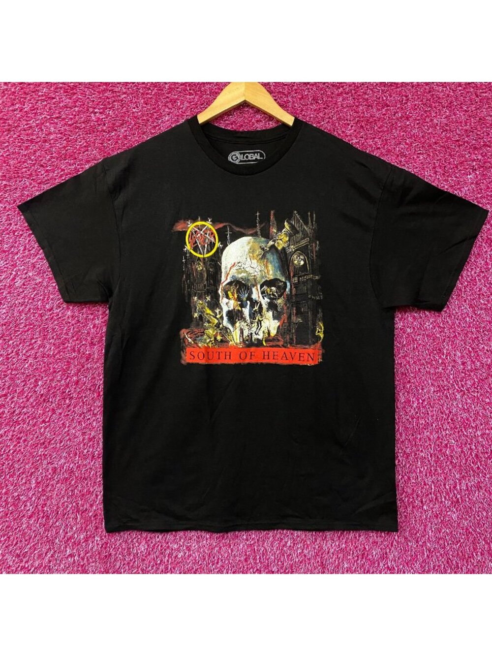 Slayer South Of Heaven Album Cover T-Shirt XL